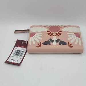 Radley London Pink Rising Sun Medium Bifold Wallet NWT!  NEW!